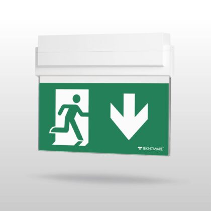 ESC 80 emergency exit light TWT8071W