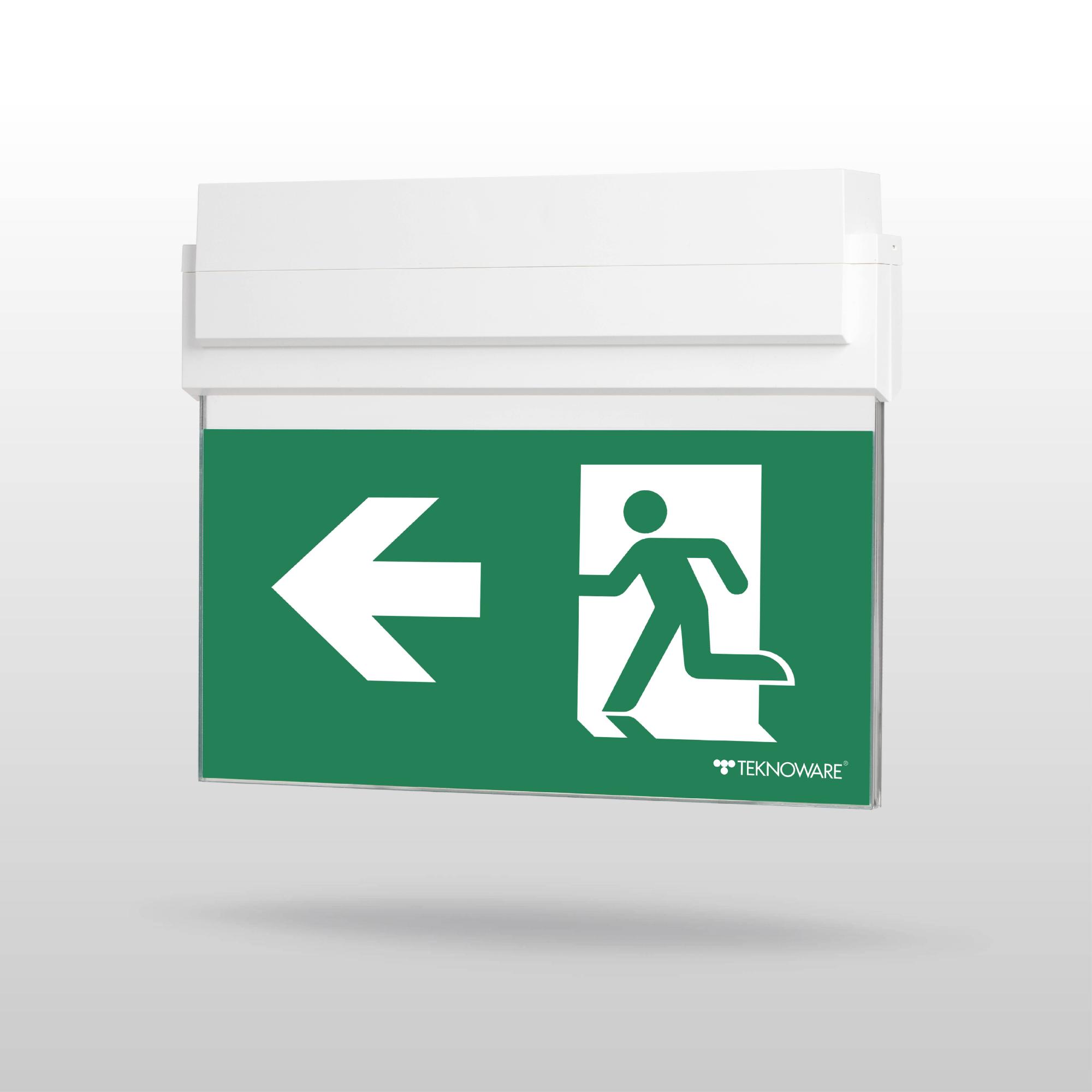 ESC 80 emergency exit light TWT8041W - Image 3