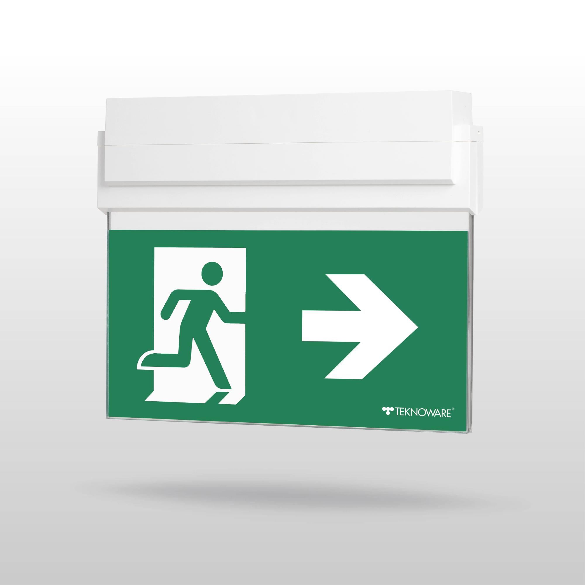 ESC 80 emergency exit light TWT8051WK - Image 3