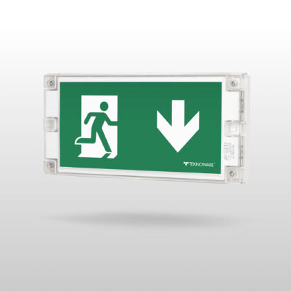 Solid Exit Emergency Exit Light TWT3041WK