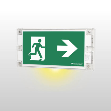 Solid Exit emergency exit light TWT3051WKE