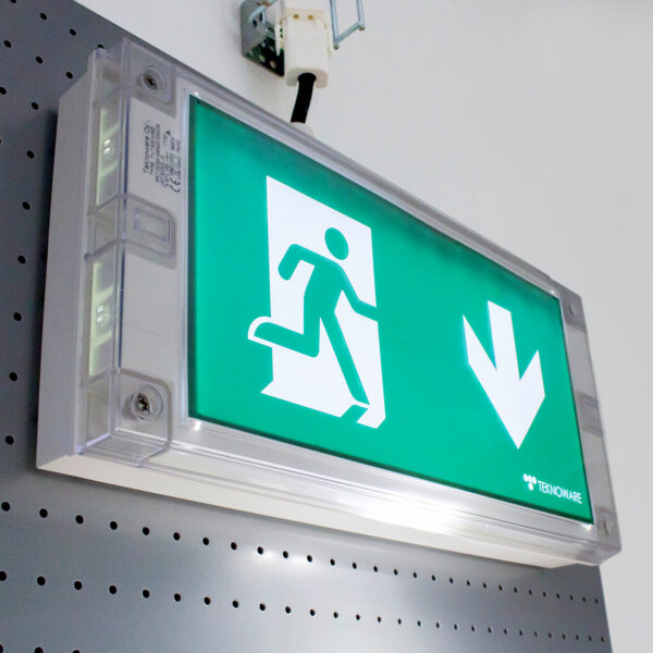 Solid Exit Emergency Exit Light TWS3092WAE - Teknoware