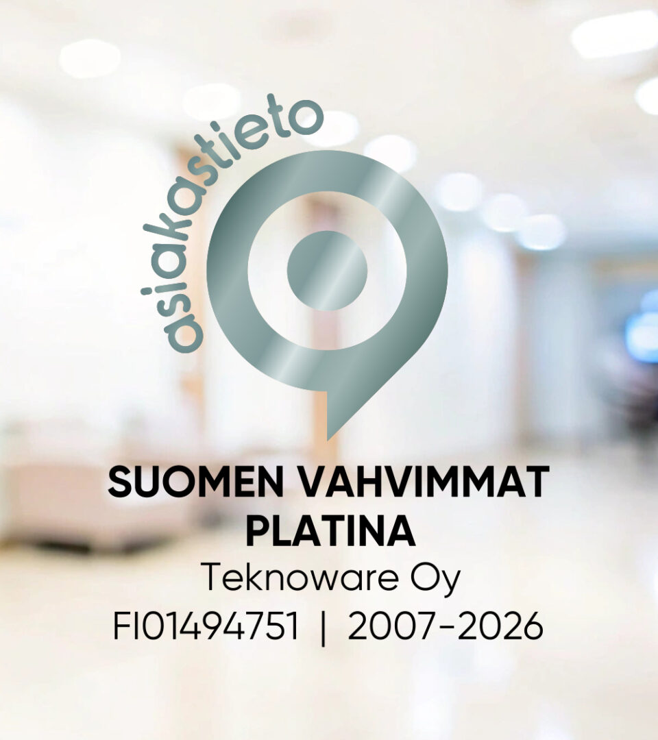 Teknoware kuuluu Suomen Vahvimpiin