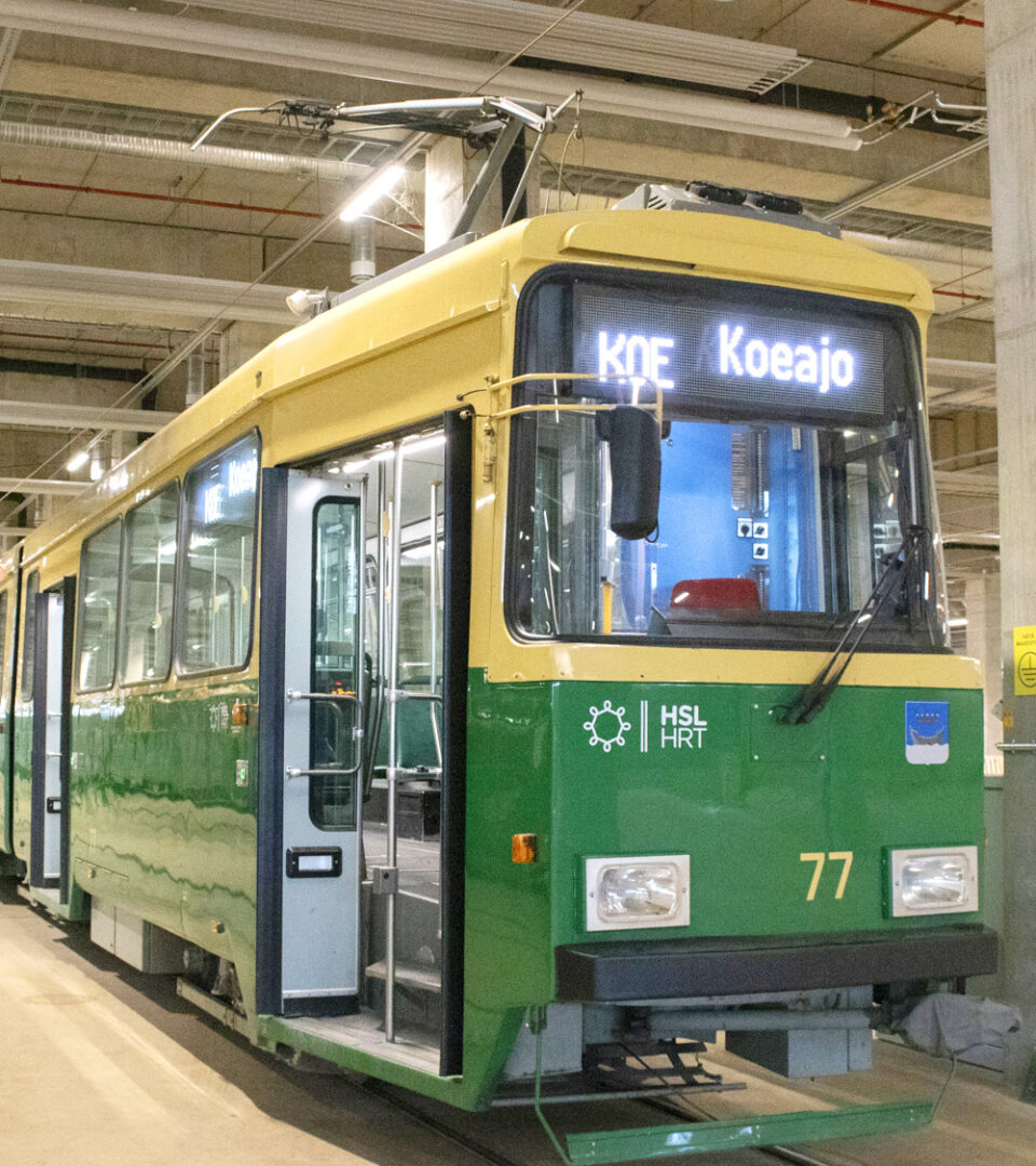 New Lighting for Helsinki Trams