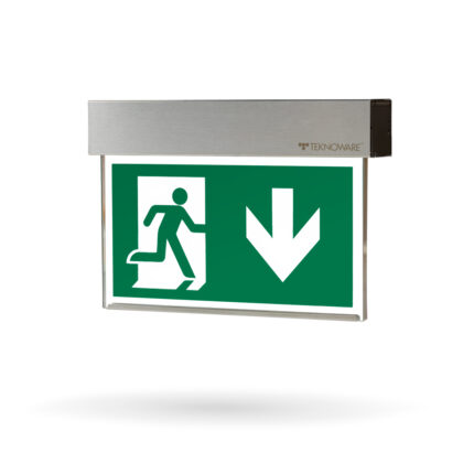 Steel emergency exit light TWSE292WA