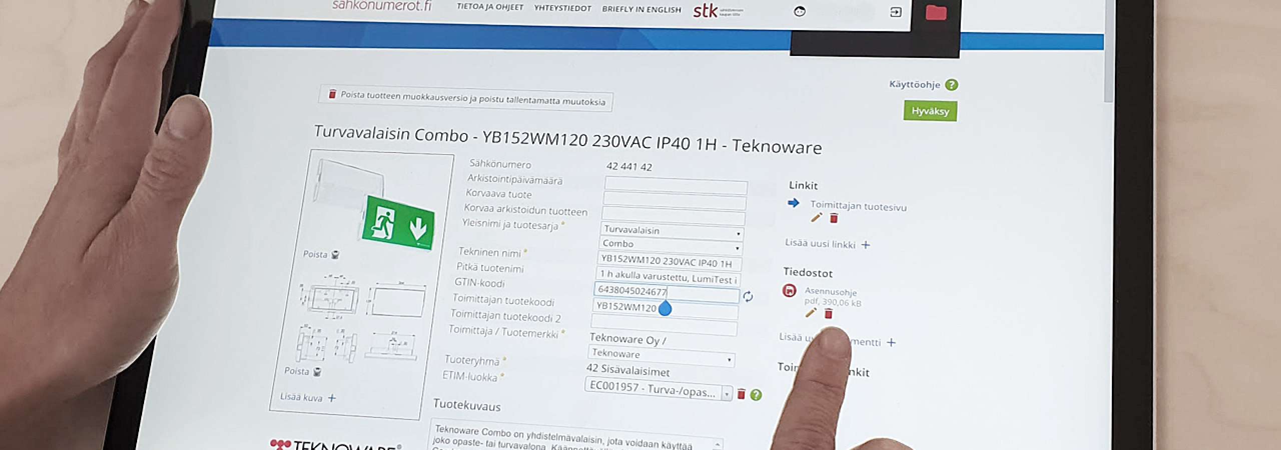TEKNOWARE IS THE BEST UPDATER OF PRODUCT DATA AMONG EMERGENCY LIGHTING COMPANIES 